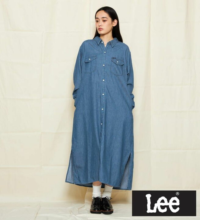 楽天市場】【Lee公式】【SALE☆60％OFF】ロングデニムワークシャツ 
