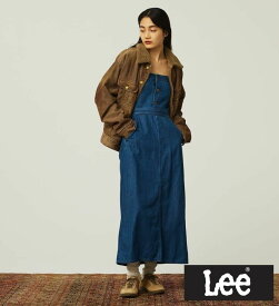 【Lee公式】【SALE★50％OFF】マルチWAY デニムスカート 取り外し可能ビスチェ付き 軽量素材/夏用/梅雨も快適 レディース リー