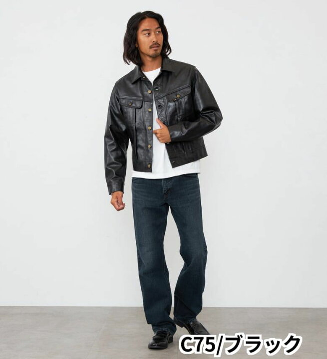 楽天市場】【Lee公式】RIDER JACKET HORSE LEATHER【ホースレザー 