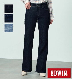 【エドウイン公式】EDWIN LADIES インターナショナルベーシック ブーツカットデニムパンツ エドウィン ME401