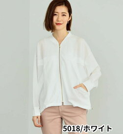 【サムシング公式】【SALE★16％OFF】SOMETHING シアーブルゾン レディース アウター 軽アウター