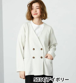 【サムシング公式】【SALE★70％OFF】SOMETHING ダブルブレストジャケット SOMETHING レディース アウター 軽アウター