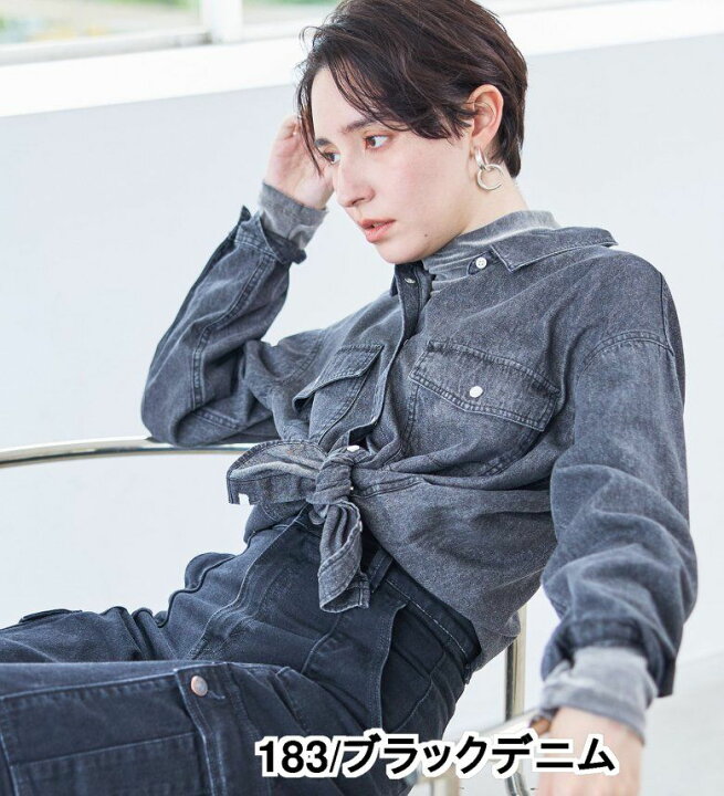 楽天市場】【サムシング公式】SOMETHING ビッグデニムシャツ  