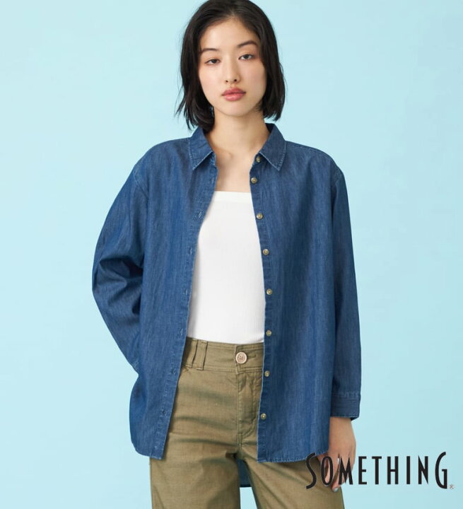 楽天市場】【サムシング公式】SOMETHING ロングスリーブシャツ 