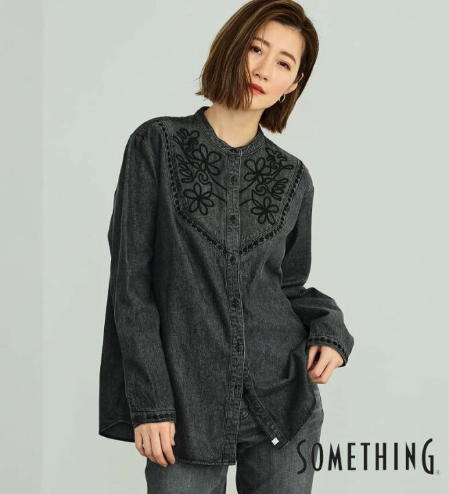 楽天市場】【サムシング公式】【SALE☆30％OFF】SOMETHING コード刺繍 