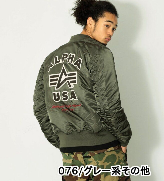 楽天市場】【アルファ公式】【10％OFFクーポン☆10/10まで】MA-1 