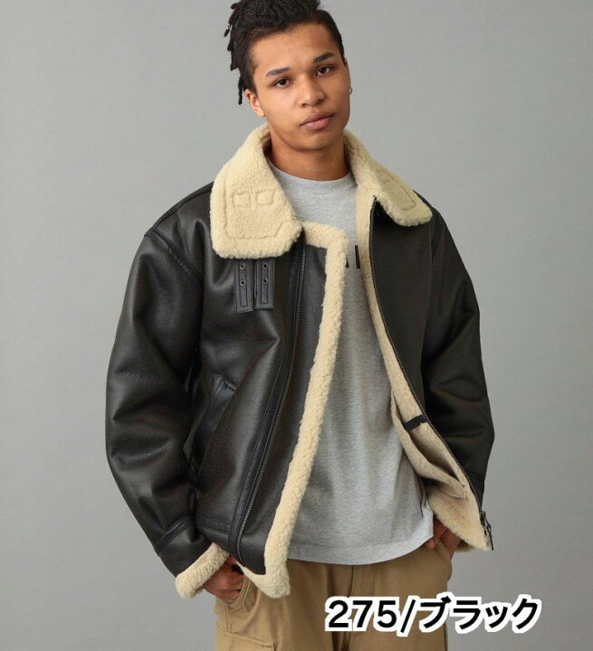 楽天市場】【アルファ公式】【SALE☆50％OFF】B-3 フェイクムートン  