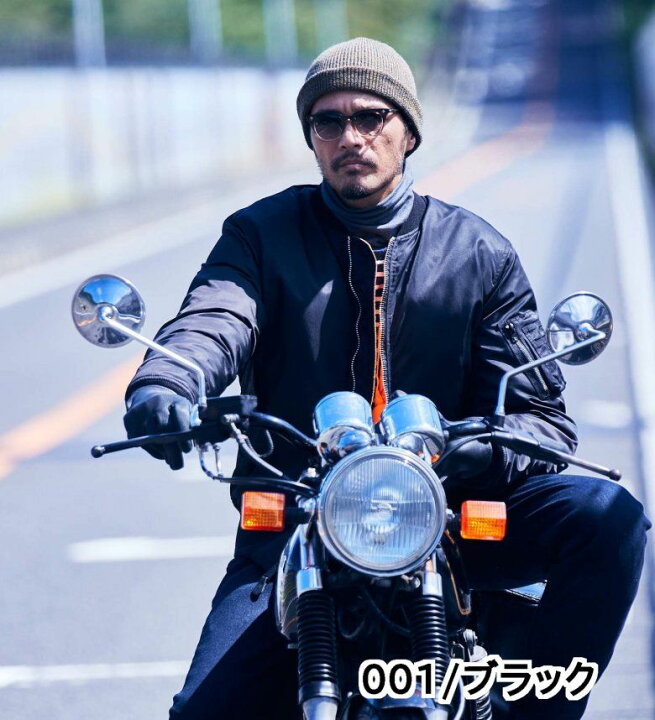 楽天市場】【アルファ公式】バイク用 MA-1 プロテクター付き ALPHA 