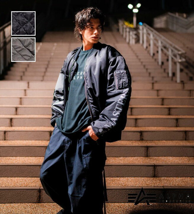 楽天市場】【MASTERMIND x ALPHA】【SALE☆30％OFF】キルト MA-1  