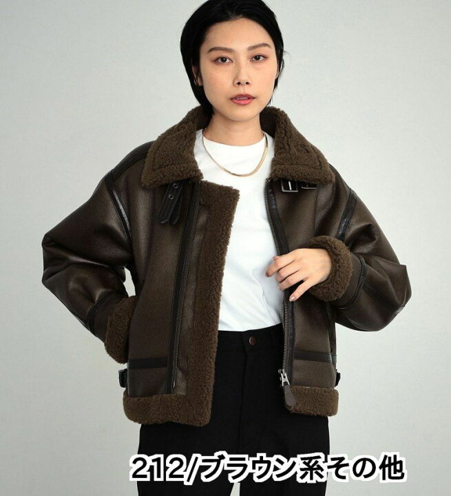 楽天市場】【アルファ公式】【SALE☆50％OFF】B-3フェイクムートン 