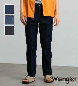 【ラングラー公式】【WEB別注】WRANGLER WRANCHER/ランチャー デニムフレアードレスパンツ（レングス74cm） Wrangler