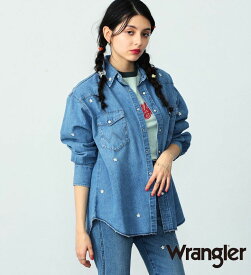 【ラングラー公式】【SALE★40％OFF】【NewJeans着用】SPUR3月号掲載アイテム US ORIGINALS/127MW デニムシャツ Wrangler