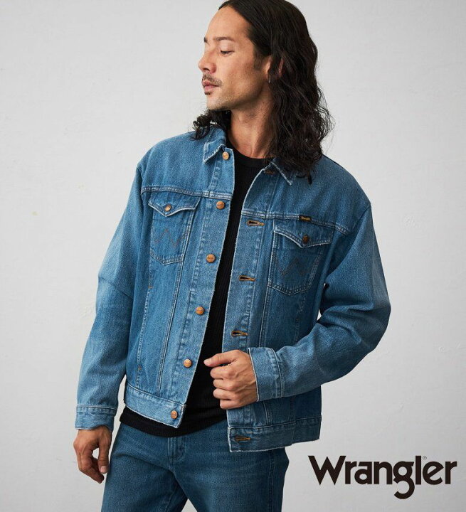 楽天市場】【ラングラー公式】TRUCKER JACKET/デニムジャケット加工 