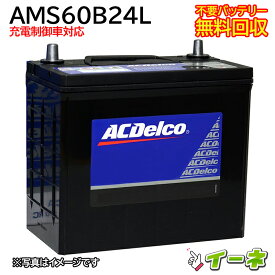 ACDelco ACデルコ AMS60B24L 充電制御車対応 密閉式 カーバッテリー [互換 55B24L 50B24L 46B24L] [あす楽 即日発送 充電済 18ヶ月保証 無料引取] 自動車 再生品