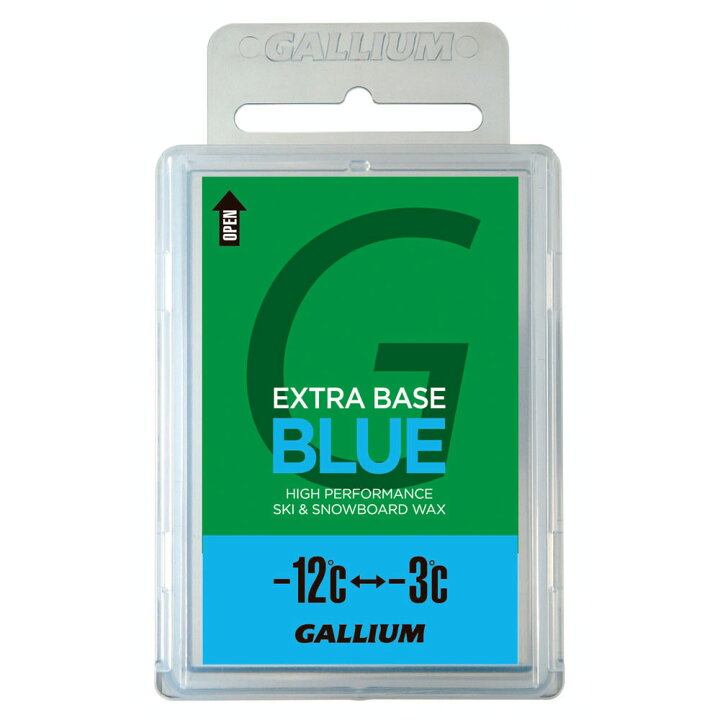 楽天市場】ガリウム メンテナンス パラフィンワックス EXTRA BASE BLUE (100g) SW2074 GALLIUM ※おひとり様5点 :  イイパワーズ 楽天市場店