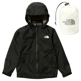 ノースフェイス THE NORTH FACE ベンチャージャケット NPJ12304 K(ブラック) キッズ 防水 シェルジャケット アウター レインウェア