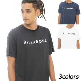 ビラボン BILLABONG RASH TEE BD011862 UVケア ラッシュガード Tシャツ 半袖 メンズ