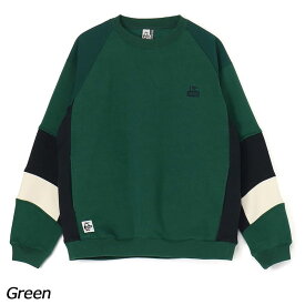 チャムス CHUMS マイトンパネルクルートップ CH00-1459 トレーナー スウェット 裏起毛 オーバーサイズ ユニセックス