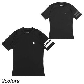 ハーレー Hurley ファントムラッシュブロックパーティーコンプレッションショートスリーブ MSRG251004 UVケア ラッシュガード 半袖 UPF50+ メンズ