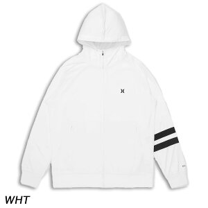 ハーレー Hurley ファントムラッシュアイコンブロックパーティーフルジップフーディー MSRG251011 UVケア ラッシュガード ラッシュパーカー UPF50+ メンズ