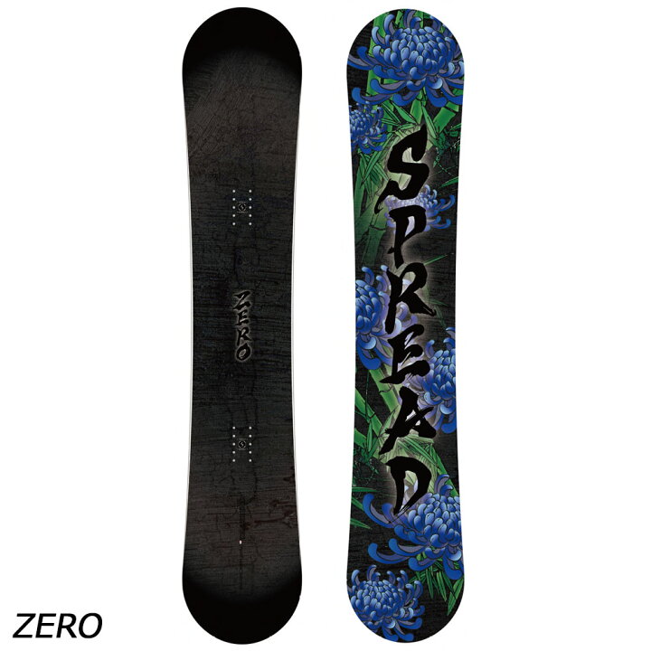 楽天市場】スプレッド SPREAD ZERO スノーボード ボード キャンバー 