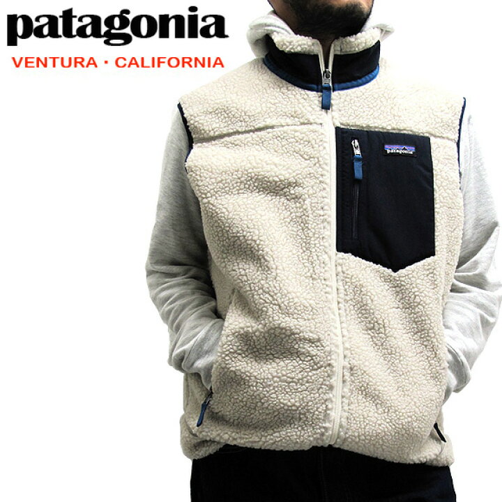 楽天市場 パタゴニア フリースベスト Patagonia メンズ クラシック レトロx ベスト 大きいサイズ Nat ナチュラル Base ベース