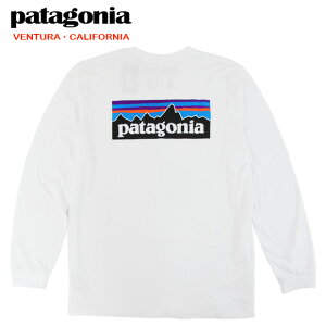 【メール便配送】新品 Patagonia パタゴニア 長袖 Tシャツ38518 メンズ ロングスリーブ P-6 ロゴ レスポンシビリティー ロンT MENS P-6 LOGO L/S RESPONSLBILI-TEE