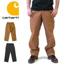 カーハート ダック ペインターパンツ メンズ B11 Carhartt ダック パンツ ブラウン ブラック L30 L32