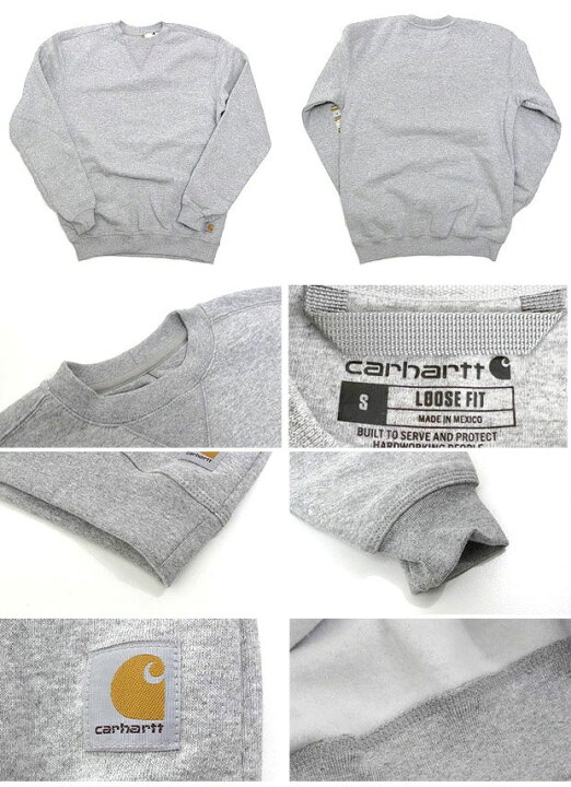 楽天市場】カーハート Carhartt カーハート クルーネック スウェット 