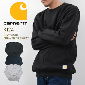 �J�[�n�[�g Carhartt �J�[�n�[�g �N���[�l�b�N �X�E�F�b�g�g���[�i�[ �����Y �O���[ �u���b�N �l�C�r�[ �~�b�h�E�F�C�g K124
