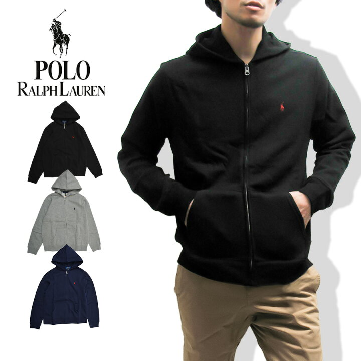 楽天市場】POLO RALPH LUAREN ポロ・ラルフローレン パーカー ジップ 