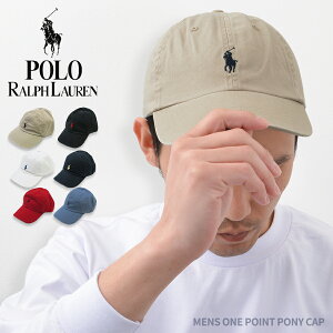 POLO RALPH LAUREN �|���E�����t���[���� �L���b�v �����Y �X�q 65164 �����|�C���g �|�j�[ �h�J ���[�L���b�v �����t �A���J�W One Point Cap �x�[�X�{�[���L���b�v