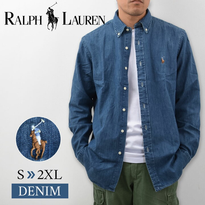 楽天市場】POLO RALPH LAUREN ポロ・ラルフローレン シャツ メンズ 