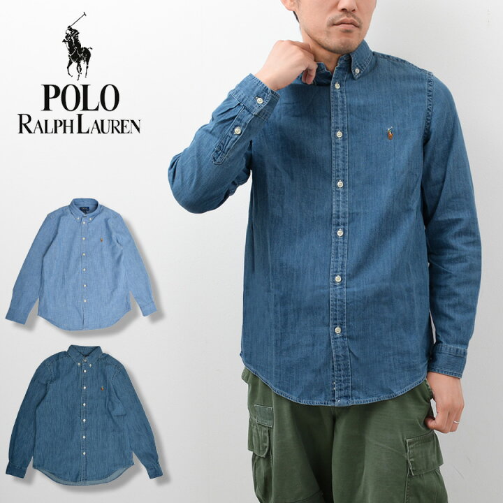 楽天市場】POLO RALPH LAUREN ポロ・ラルフローレン シャツ 長袖シャツ 