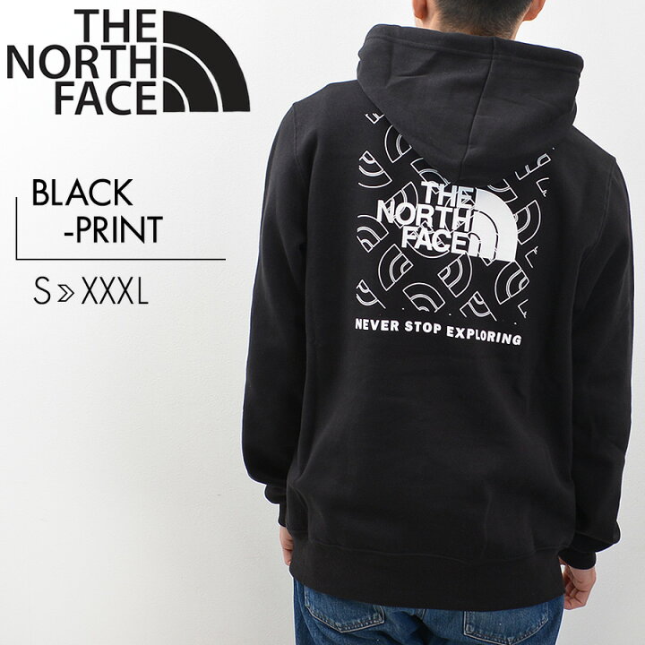 楽天市場】ノースフェイス メンズ パーカー バック プリント THE NORTH 