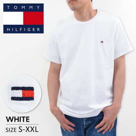 【最大2000円オフクーポン スーパーSALE】トミーヒルフィガー tシャツ 半袖Tシャツ メンズ ワンポイント ロゴ TOMMY HILFIGER ベーシック コットン コア フラッグ 大きいサイズ 無地 09T3139