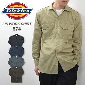 【最大2000円オフクーポン スーパーSALE】Dickies ディッキーズ ワークシャツ 長袖 574