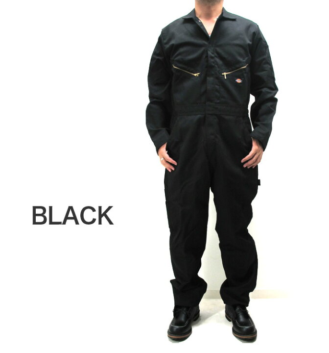 楽天市場 Dickies ディッキーズ つなぎ 4879 デラックスカバーオール 長袖 つなぎ Deluxe Coverall長袖ツナギ 作業着 作業服 仕事着 デッキーズ ユニフォーム Base ベース