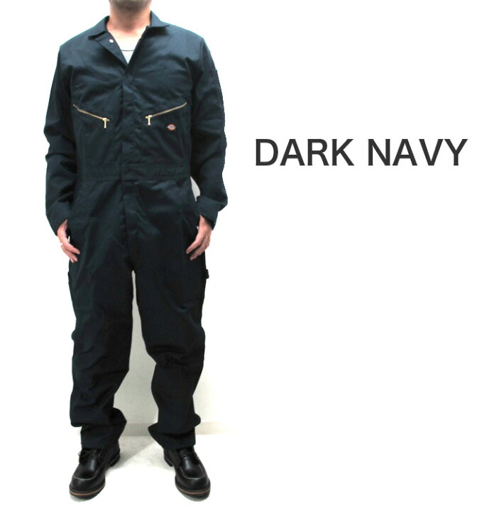 楽天市場 Dickies ディッキーズ つなぎ 4879 デラックスカバーオール 長袖 つなぎ Deluxe Coverall長袖ツナギ 作業着 作業服 仕事着 デッキーズ ユニフォーム Base ベース
