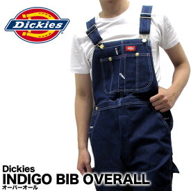 ディッキーズ Dickies オーバーオール デニム INDIGO BIB OVERALL 83294 作業着 仕事着 作業服 ユニフォーム 男性用 メンズ つなぎ