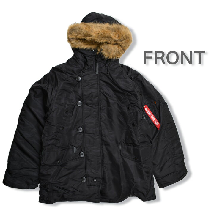 楽天市場】ALPHA Industries アルファインダストリーズ N-3B フライト 