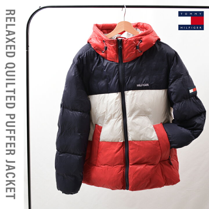 楽天市場】トミーヒルフィガー 中綿 ダウンジャケット メンズ TOMMY 