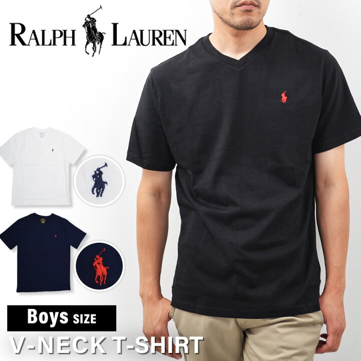 楽天市場】ラルフローレン Tシャツ メンズ レディース Vネック 半袖 