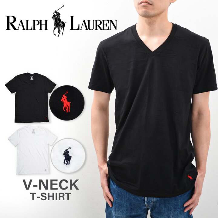 楽天市場】ラルフローレン Tシャツ メンズ Vネック 半袖 ブランド POLO 