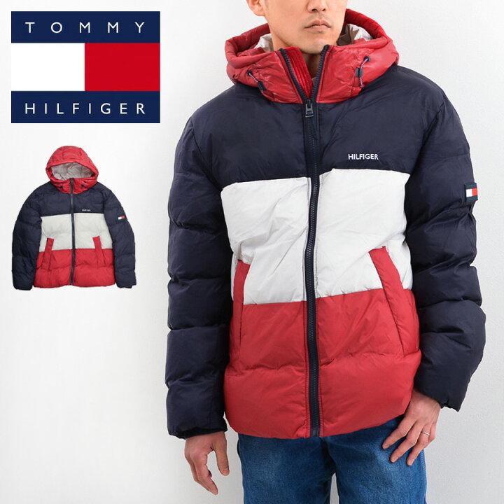 楽天市場】トミーヒルフィガー 中綿 ダウンジャケット メンズ TOMMY 