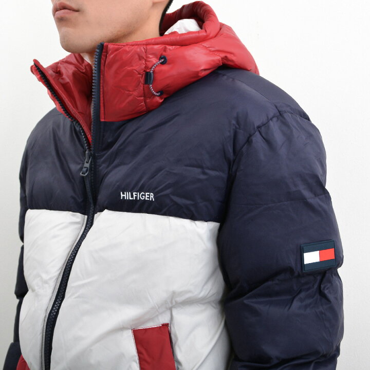 楽天市場】トミーヒルフィガー 中綿 ダウンジャケット メンズ TOMMY 