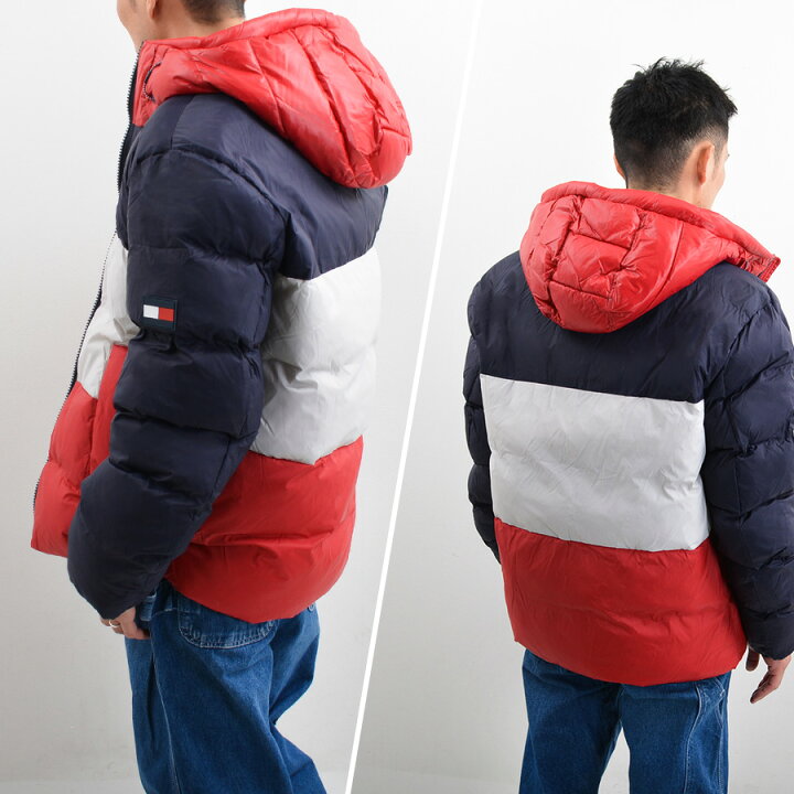楽天市場】トミーヒルフィガー 中綿 ダウンジャケット メンズ TOMMY 