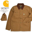 【楽天スーパーSALE☆10%OFF】Carhartt カーハート ジャケット メンズ アウター ダック チョアコート カバーオール DUCK CHORE COAT 秋冬 リラックスフィット 大きいサイズ 106675