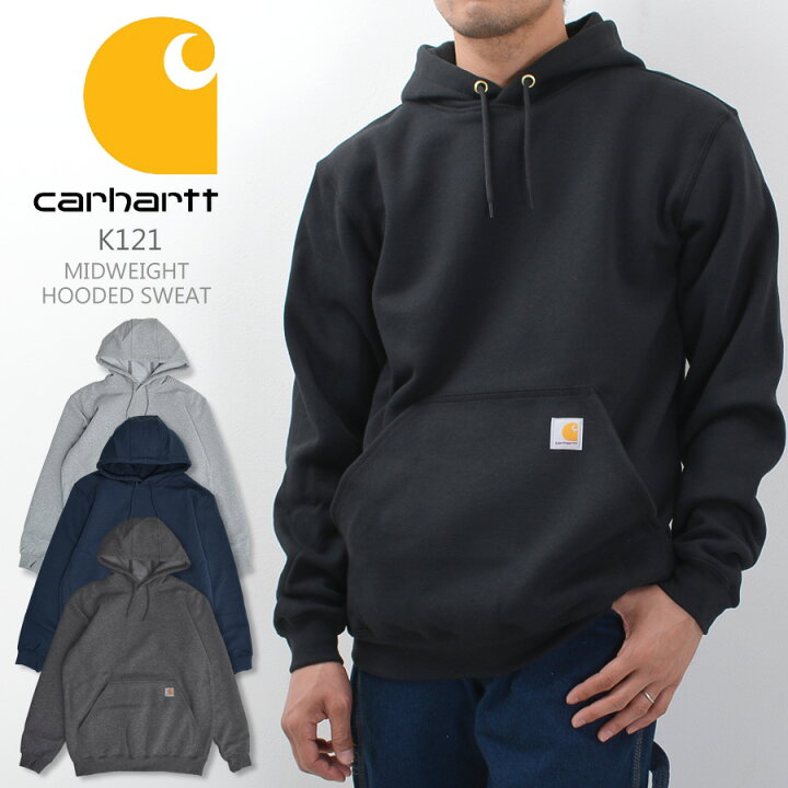 楽天市場】カーハート パーカー メンズ K121 Carhartt ミッドウェイト 