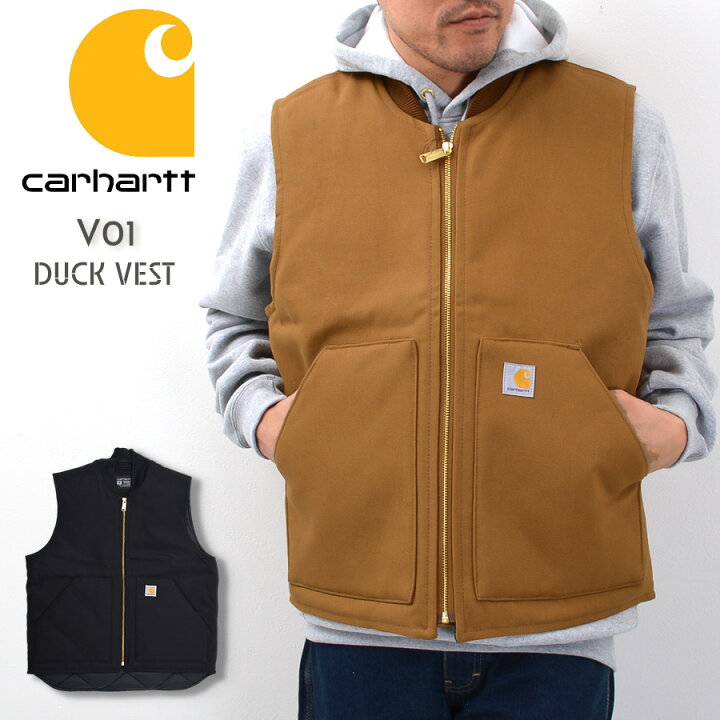 楽天市場】カーハート ベスト Carhartt V01 メンズ ダック ワーク 